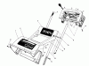 Toro 38005 (1200) - 1200 Power Curve Snowthrower, 1992 (2000001-2999999) Ersatzteile HANDLE ASSEMBLY