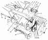 Toro 38005 (1200) - 1200 Power Curve Snowthrower, 1996 (6900001-6999999) Ersatzteile HOUSING & ROTOR ASSEMBLY