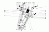 Toro 38010 (421) - 421 Snowthrower, 1980 (0000001-0999999) Ersatzteile HANDLE ASSEMBLY