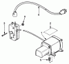 Toro 38010 (421) - 421 Snowthrower, 1981 (1000001-1999999) Ersatzteile STARTER MOTOR KIT MODEL 23-3790