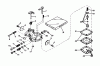 Toro 38014 - Snow Master 14, 1978 (8000001-8999999) Ersatzteile CARBURETOR NO. 632035