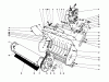 Toro 38014 - Snow Master 14, 1978 (8000001-8999999) Ersatzteile LOWER MAIN FRAME