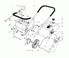 Toro 38014 - Snow Master 14, 1978 (8000001-8999999) Ersatzteile UPPER MAIN FRAME