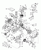 Toro 38015 (421) - 421 Snowthrower, 1980 (0000001-0999999) Ersatzteile ENGINE TECUMSEH MODEL HS40-55513F