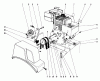 Toro 38015 (421) - 421 Snowthrower, 1981 (1000001-1999999) Ersatzteile ENGINE ASSEMBLY