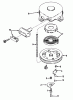 Toro 38015 (421) - 421 Snowthrower, 1981 (1000001-1999999) Ersatzteile REWIND STARTER NO. 590473