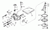 Toro 38030 - Snow Master 20, 1978 (8000001-8999999) Ersatzteile CARBURETOR NO. 631887