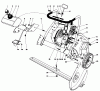 Toro 38030 - Snow Master 20, 1978 (8000001-8999999) Ersatzteile ENGINE ASSEMBLY (MODEL 38030)
