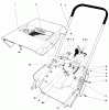 Toro 38030 - Snow Master 20, 1978 (8000001-8999999) Ersatzteile SHROUD & HANDLE ASSEMBLY (MODEL 38030)
