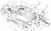 Toro 38025 (1800) - 1800 Power Curve Snowthrower, 1990 (0000001-0999999) Ersatzteile HOUSING & ROTOR ASSEMBLY