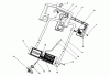 Toro 38025 (1800) - 1800 Power Curve Snowthrower, 1992 (2000001-2999999) Ersatzteile HANDLE ASSEMBLY