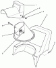 Toro 38025 (1800) - 1800 Power Curve Snowthrower, 2001 (210000001-210999999) Ersatzteile CHUTE ASSEMBLY