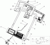 Toro 38025 (1800) - 1800 Power Curve Snowthrower, 2011 (311000001-311999999) Ersatzteile HANDLE ASSEMBLY