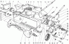 Toro 38025 (1800) - 1800 Power Curve Snowthrower, 2011 (311000001-311999999) Ersatzteile HOUSING AND ROTOR ASSEMBLY