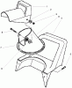 Toro 38026 (1800) - 1800 Power Curve Snowthrower, 2009 (290000001-290001000) Ersatzteile CHUTE ASSEMBLY