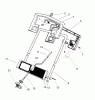 Toro 38026 (1800) - 1800 Power Curve Snowthrower, 2009 (290000001-290001000) Ersatzteile HANDLE ASSEMBLY