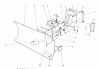 Toro 38035 (3521) - 3521 Snowthrower, 1984 (4000001-4999999) Ersatzteile GRADER BLADE ASSEMBLY MODEL 59099 (OPTIONAL)