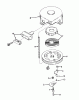 Toro 38035 (3521) - 3521 Snowthrower, 1984 (4000001-4999999) Ersatzteile REWIND STARTER NO. 590473