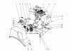 Toro 38035 (3521) - 3521 Snowthrower, 1985 (5000001-5999999) Ersatzteile ENGINE ASSEMBLY