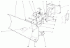 Toro 38035 (3521) - 3521 Snowthrower, 1988 (8000001-8999999) Ersatzteile GRADER BLADE ASSEMBLY MODEL 59099 (OPTIONAL)