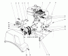 Toro 38035 (3521) - 3521 Snowthrower, 1989 (9000001-9999999) Ersatzteile ENGINE ASSEMBLY