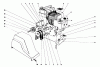 Toro 38040 (524) - 524 Snowthrower, 1978 (8000001-8999999) Ersatzteile ENGINE ASSEMBLY (MODEL NO. 38040)