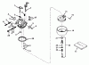 Toro 38040 (524) - 524 Snowthrower, 1979 (9000001-9999999) Ersatzteile CARBURETOR NO. 631916 (5 H.P. SNOWTHROWER MODEL NO. 38040)