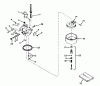 Toro 38040 (524) - 524 Snowthrower, 1979 (9000001-9999999) Ersatzteile CARBURETOR NO. 631920 (7 H.P. SNOWTHROWER MODEL NO. 38050)