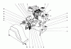 Toro 38040 (524) - 524 Snowthrower, 1979 (9000001-9999999) Ersatzteile ENGINE ASSEMBLY (MODEL NO. 38040)
