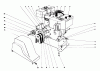 Toro 38040 (524) - 524 Snowthrower, 1979 (9000001-9999999) Ersatzteile ENGINE ASSEMBLY (MODEL NO. 38050)