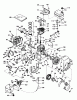 Toro 38040 (524) - 524 Snowthrower, 1979 (9000001-9999999) Ersatzteile ENGINE, TECUMSEH MODEL NO. HS50-67074B (5 H.P. SNOWTHROWER MODEL NO. 38040)