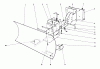 Toro 38040 (524) - 524 Snowthrower, 1979 (9000001-9999999) Ersatzteile GRADER BLADE ASSEMBLY MODEL 59051