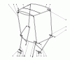 Toro 38040 (524) - 524 Snowthrower, 1979 (9000001-9999999) Ersatzteile SNOW CAB ASSEMBLY MODEL 12-8100