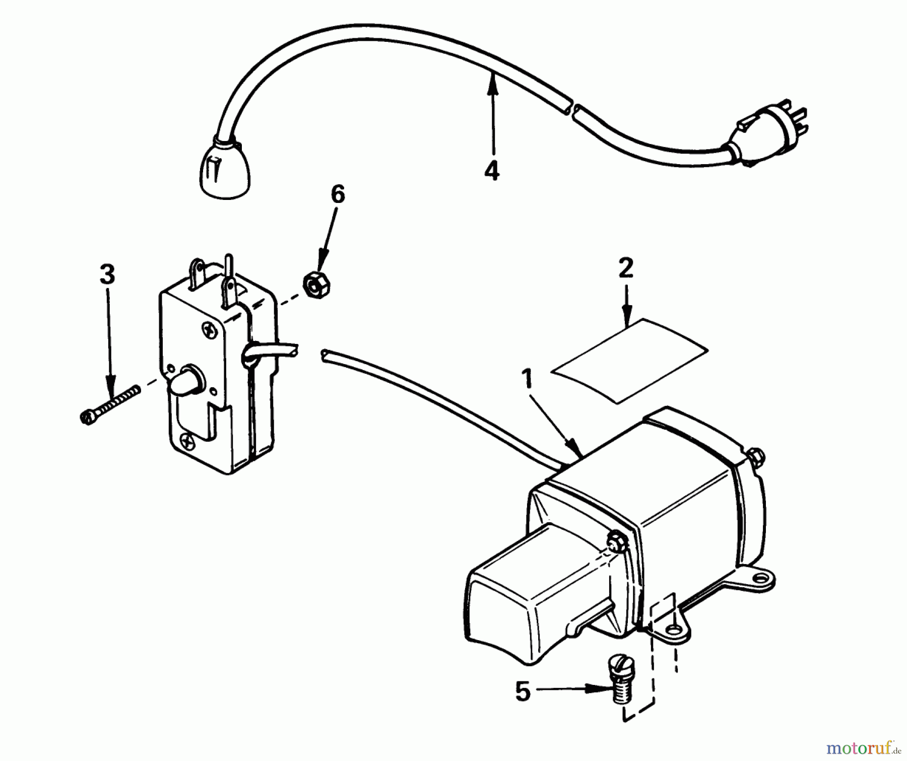  Toro Neu Snow Blowers/Snow Throwers Seite 1 38040 (524) - Toro 524 Snowthrower, 1979 (9000001-9999999) STARTER MOTOR KIT-MODEL 23-3790 (FOR SNOWTHROWERS MODEL NO. 38040)