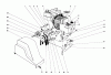Toro 38040 (524) - 524 Snowthrower, 1980 (0000001-0999999) Ersatzteile ENGINE ASSEMBLY (MODEL NO. 38040)