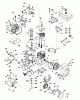 Toro 38040 (524) - 524 Snowthrower, 1980 (0000001-0999999) Ersatzteile ENGINE, TECUMSEH MODEL NO. H70-130176E