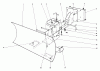 Toro 38040 (524) - 524 Snowthrower, 1980 (0000001-0999999) Ersatzteile GRADER BLADE ASSEMBLY MODEL 59051