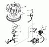 Toro 38040 (524) - 524 Snowthrower, 1980 (0000001-0999999) Ersatzteile MAGNETO NO. 610694A
