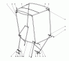 Toro 38040 (524) - 524 Snowthrower, 1980 (0000001-0999999) Ersatzteile SNOW CAB ASSEMBLY MODEL 12-8100