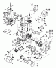 Toro 38050 (724) - 724 Snowthrower, 1983 (3000001-3999999) Ersatzteile ENGINE, MODEL NO. H50-65440M (5 H.P. SNOWTHROWER MODEL NO. 38040)