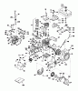 Toro 38050 (724) - 724 Snowthrower, 1983 (3000001-3999999) Ersatzteile ENGINE, TECUMSEH MODEL NO. H70-130176F (7 H.P. SNOWTHROWER MODEL NO. 38050)