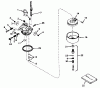 Toro 38040 (524) - 524 Snowthrower, 1984 (4000001-4999999) Ersatzteile CARBURETOR NO. 631927 (5 H.P. SNOWTHROWER MODEL NO. 38040)