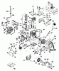 Toro 38040 (524) - 524 Snowthrower, 1984 (4000001-4999999) Ersatzteile ENGINE, TECUMSEH MODEL NO. H70-130176H (7 H.P. SNOWTHROWER MODEL NO. 38050)