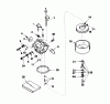 Toro 38040 (524) - 524 Snowthrower, 1985 (5000001-5999999) Ersatzteile CARBURETOR NO. 632379 (5 H.P. SNOWTHROWER MODEL NO. 38040)