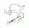 Toro 38040 (524) - 524 Snowthrower, 1985 (5000001-5999999) Ersatzteile STARTER MOTOR KIT-MODEL 38-7590 (OPTIONAL)