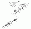Toro 38050 (724) - 724 Snowthrower, 1987 (7000001-7999999) Ersatzteile STARTER MOTOR KIT-MODEL 38-7590 (OPTIONAL)