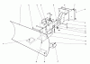 Toro 38045 (524) - 524 Snowthrower, 1980 (0000001-0999999) Ersatzteile GRADER BLADE ASSEMBLY MODEL 59051