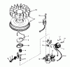Toro 38045 (524) - 524 Snowthrower, 1980 (0000001-0999999) Ersatzteile MAGNETO NO. 610944A