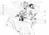 Toro 38045 (524) - 524 Snowthrower, 1982 (2000001-2999999) Ersatzteile ENGINE ASSEMBLY