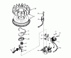 Toro 38045 (524) - 524 Snowthrower, 1982 (2000001-2999999) Ersatzteile MAGNETO NO. 610694A